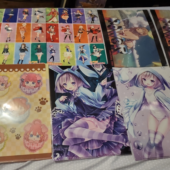 $3 Each - Anime Clear Files Assortment - Picture 8 of 14